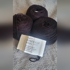 Mineville Wool Project yarn